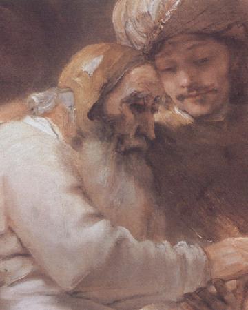 REMBRANDT Harmenszoon van Rijn Facob blessing the Sons of Foseph (mk33) Germany oil painting art
